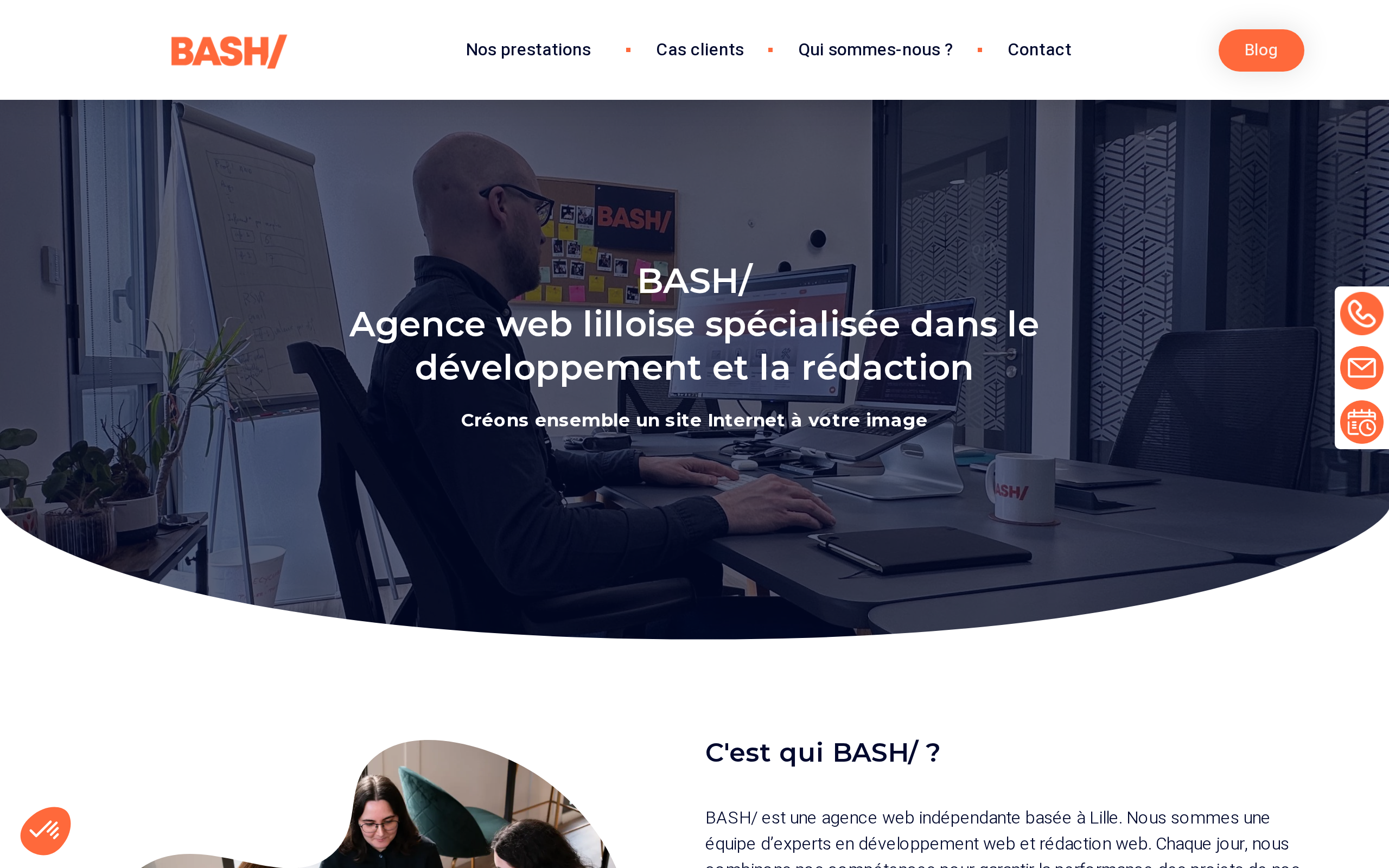 Aperçu du site BASH