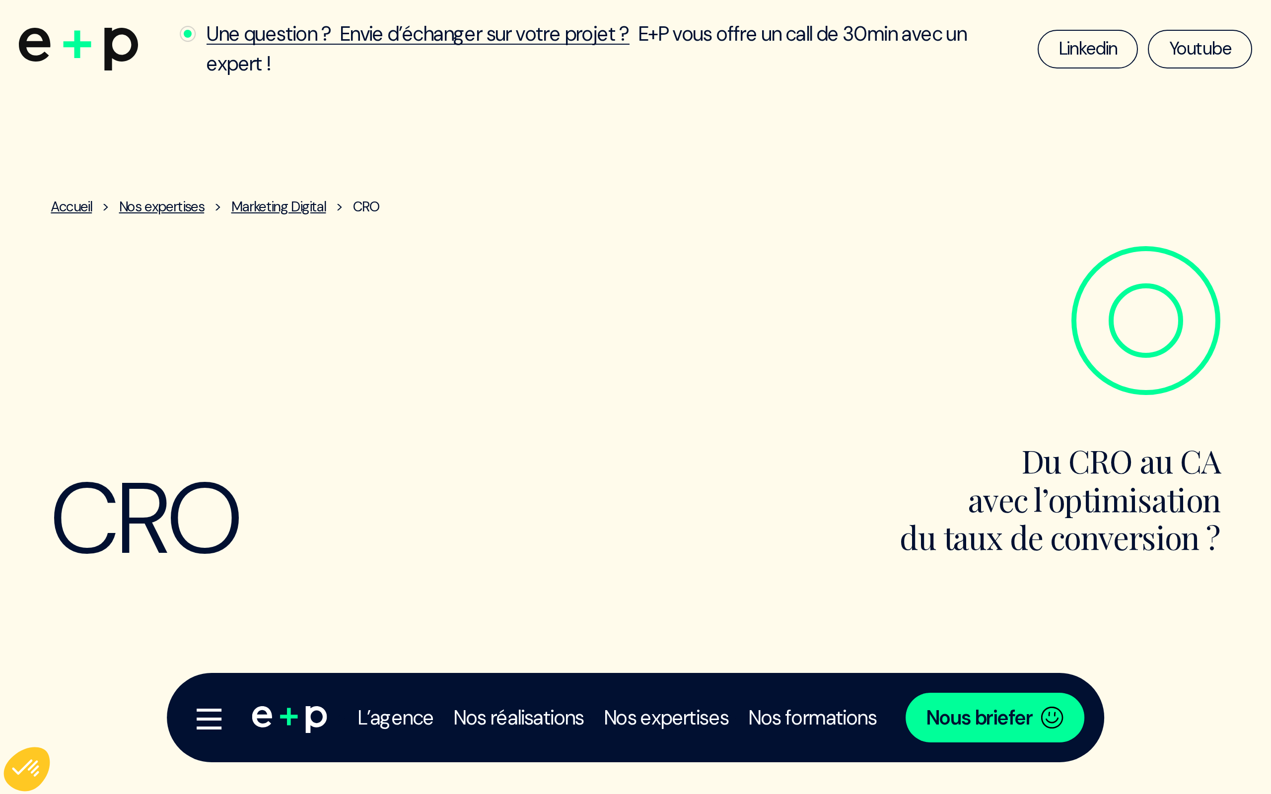Aperçu du site e+p