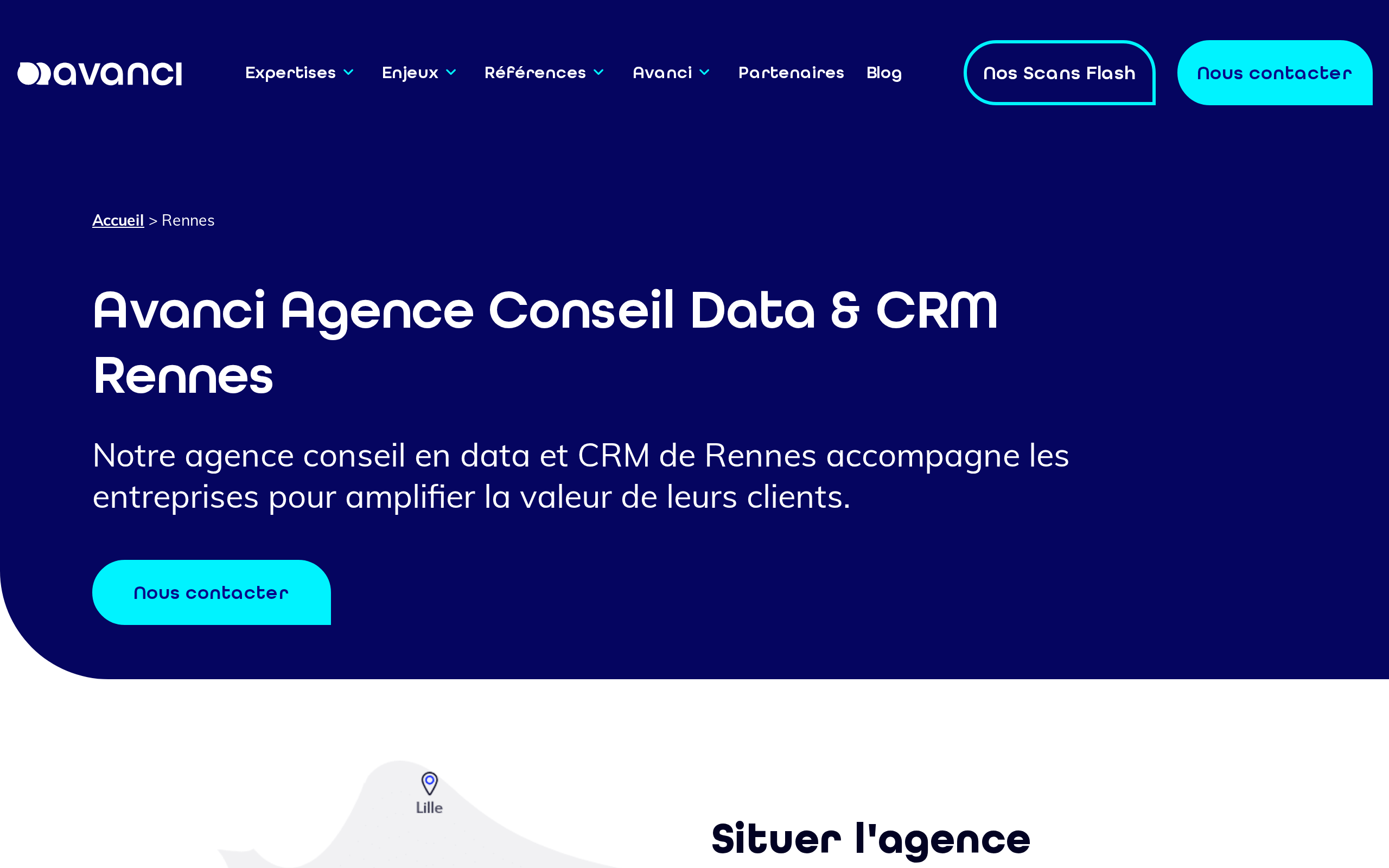 Aperçu du site Avanci
