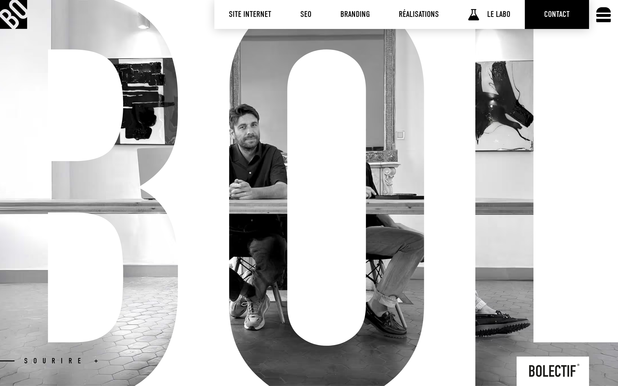 Aperçu du site Bolectif