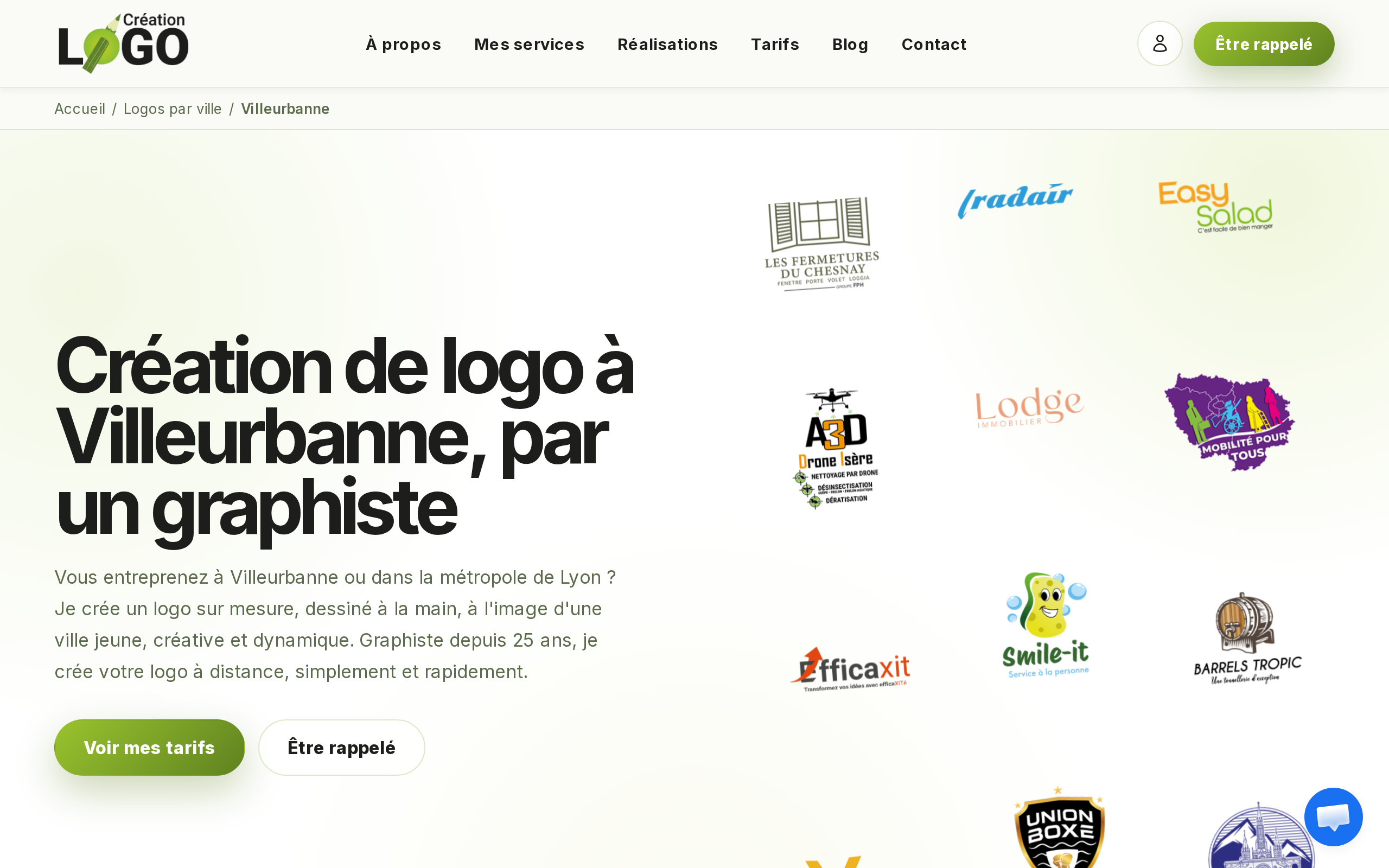 Aperçu du site Creation-Logo.net