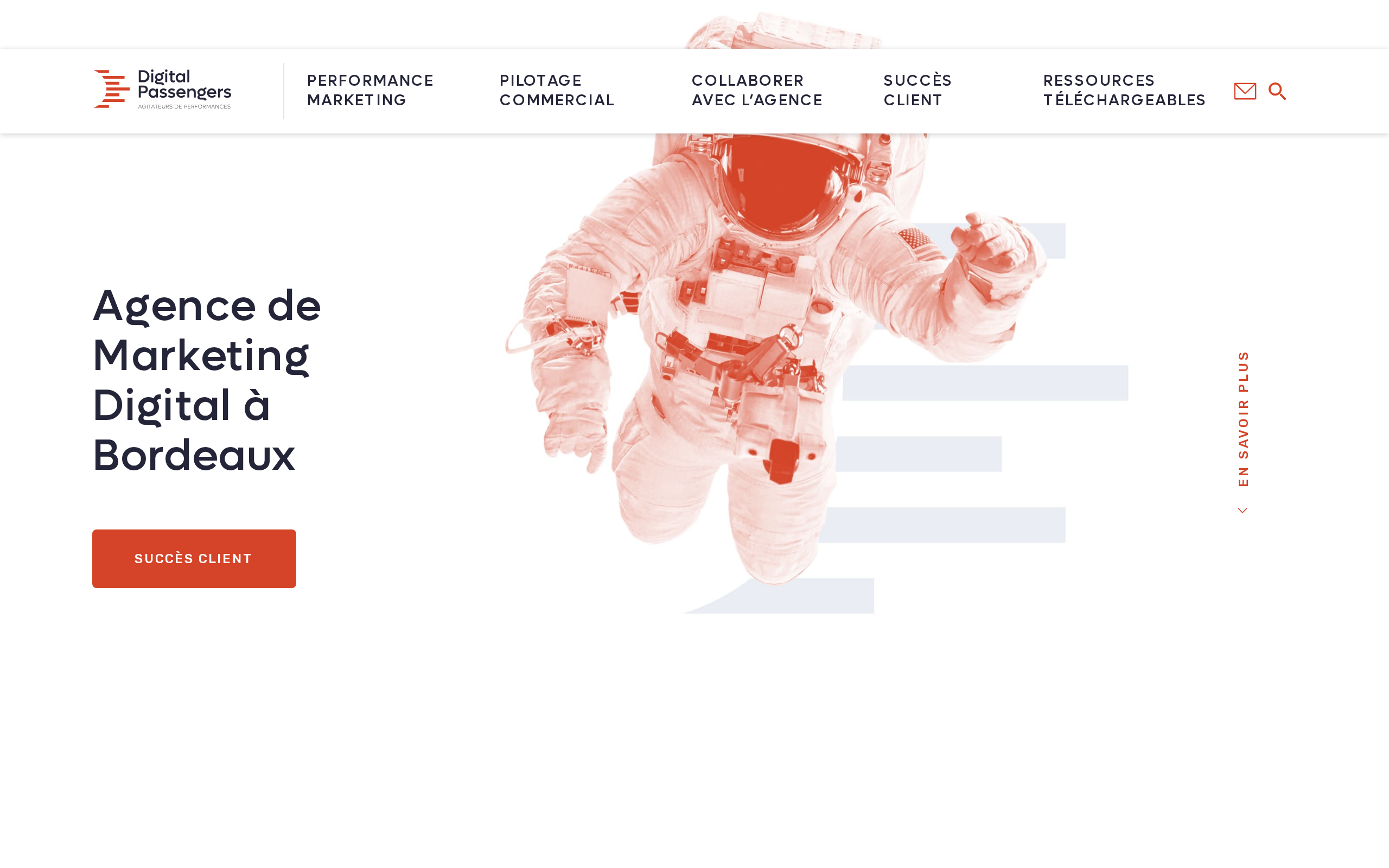 Aperçu du site Digital Passengers
