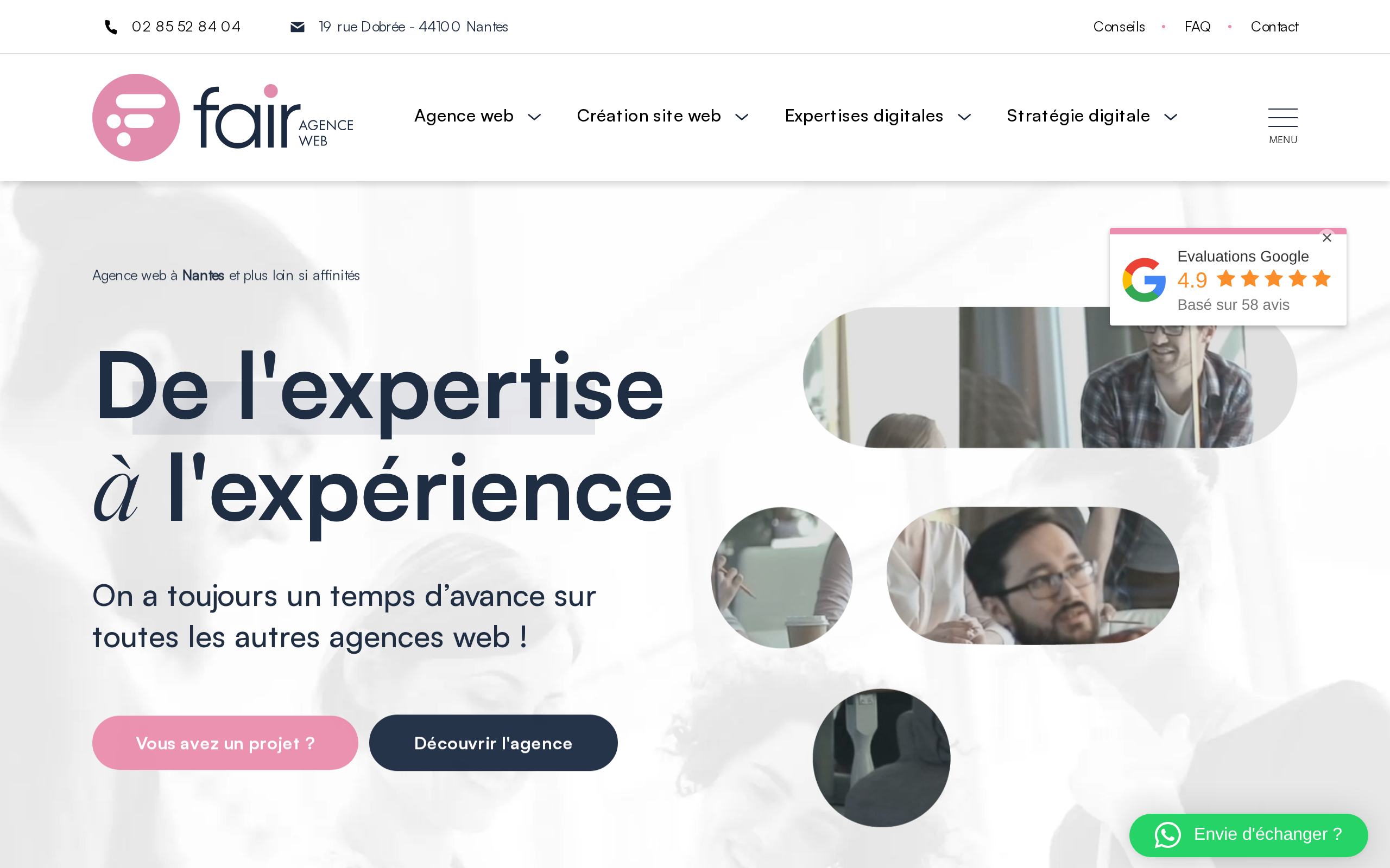Aperçu du site Fair