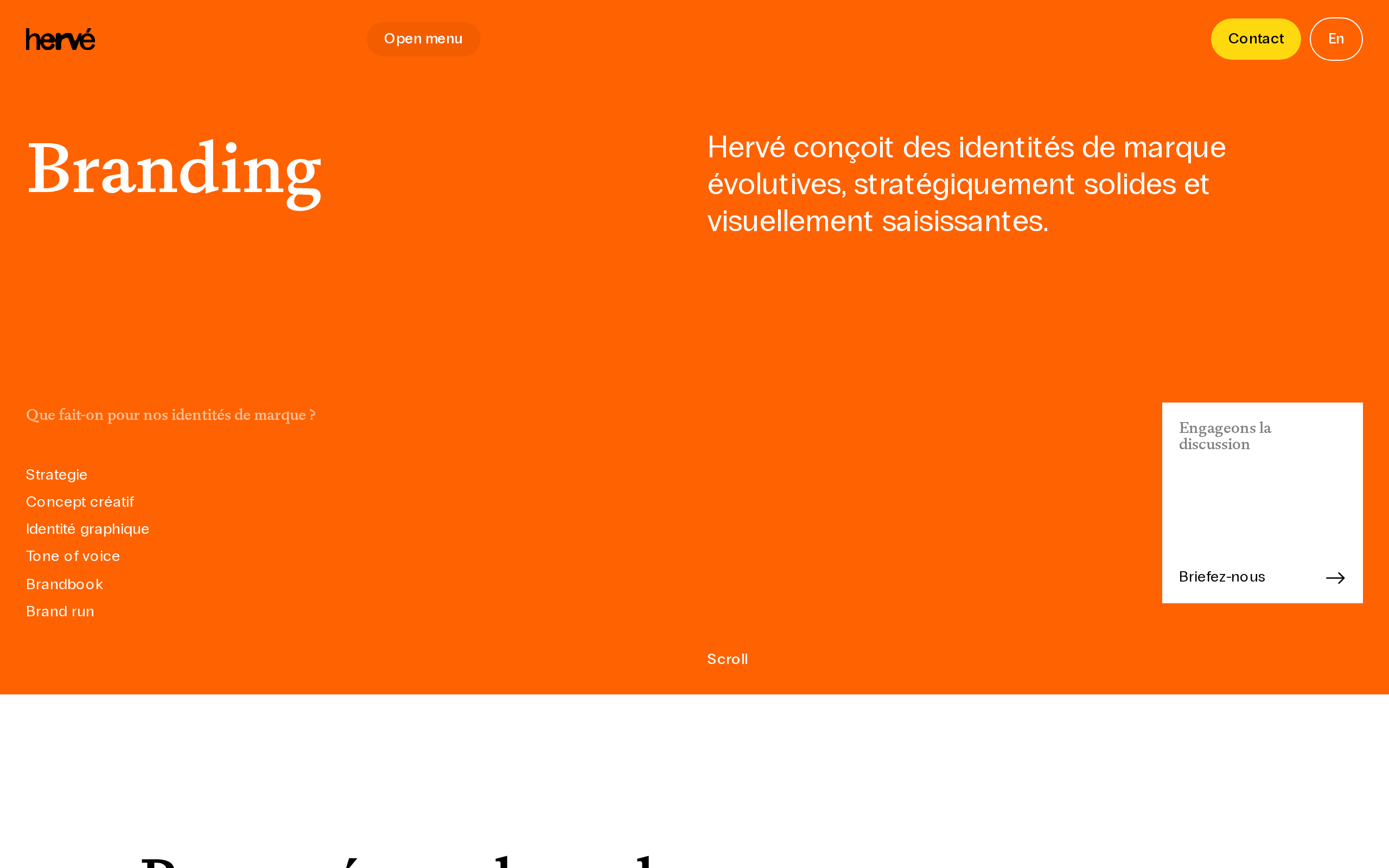 Aperçu du site Hervé