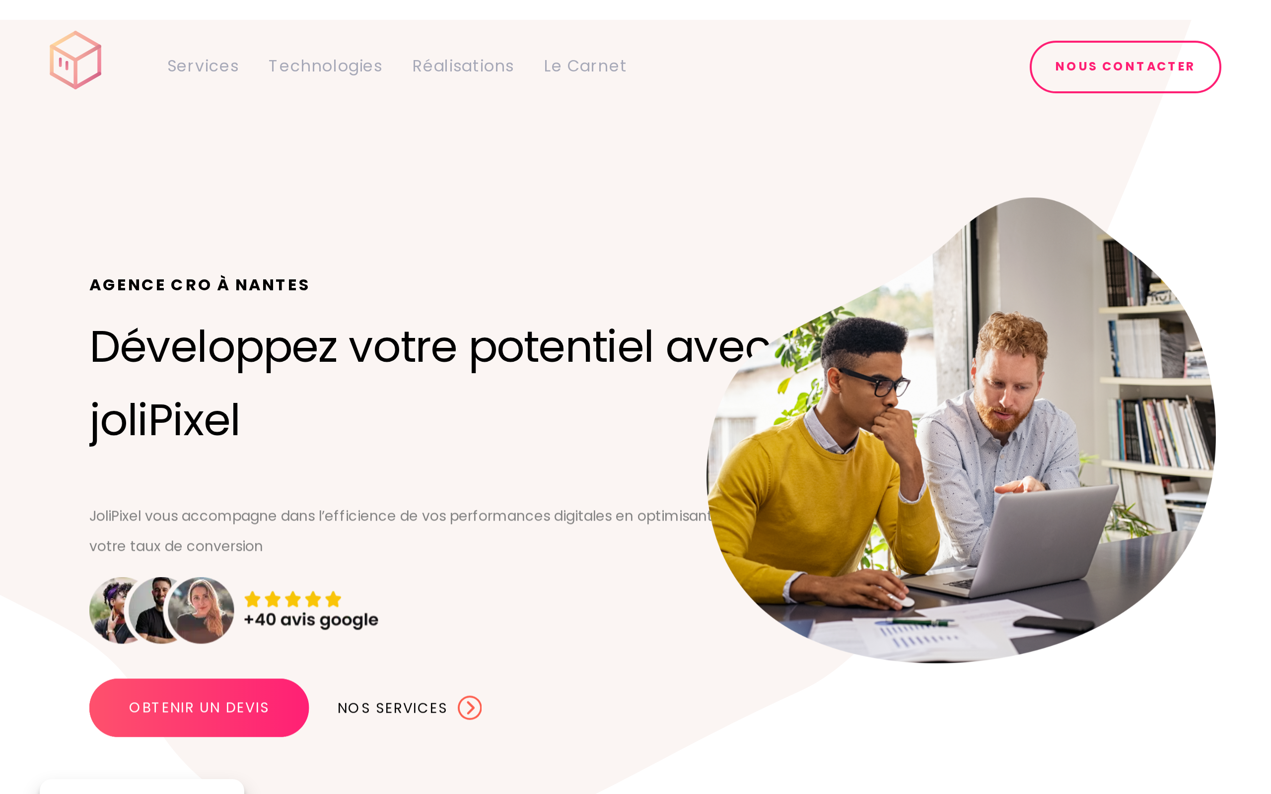 Aperçu du site JoliPixel