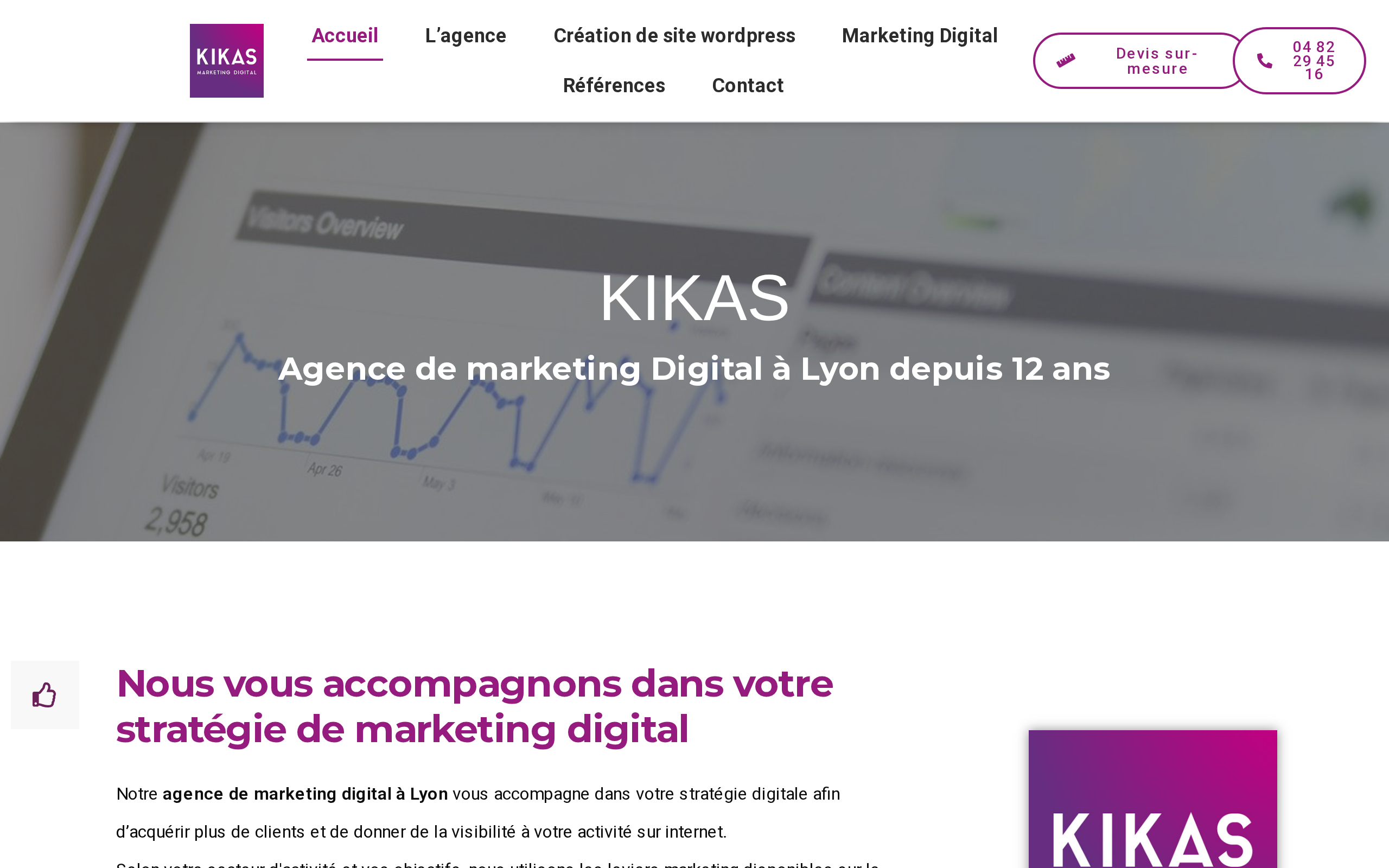 Aperçu du site KIKAS