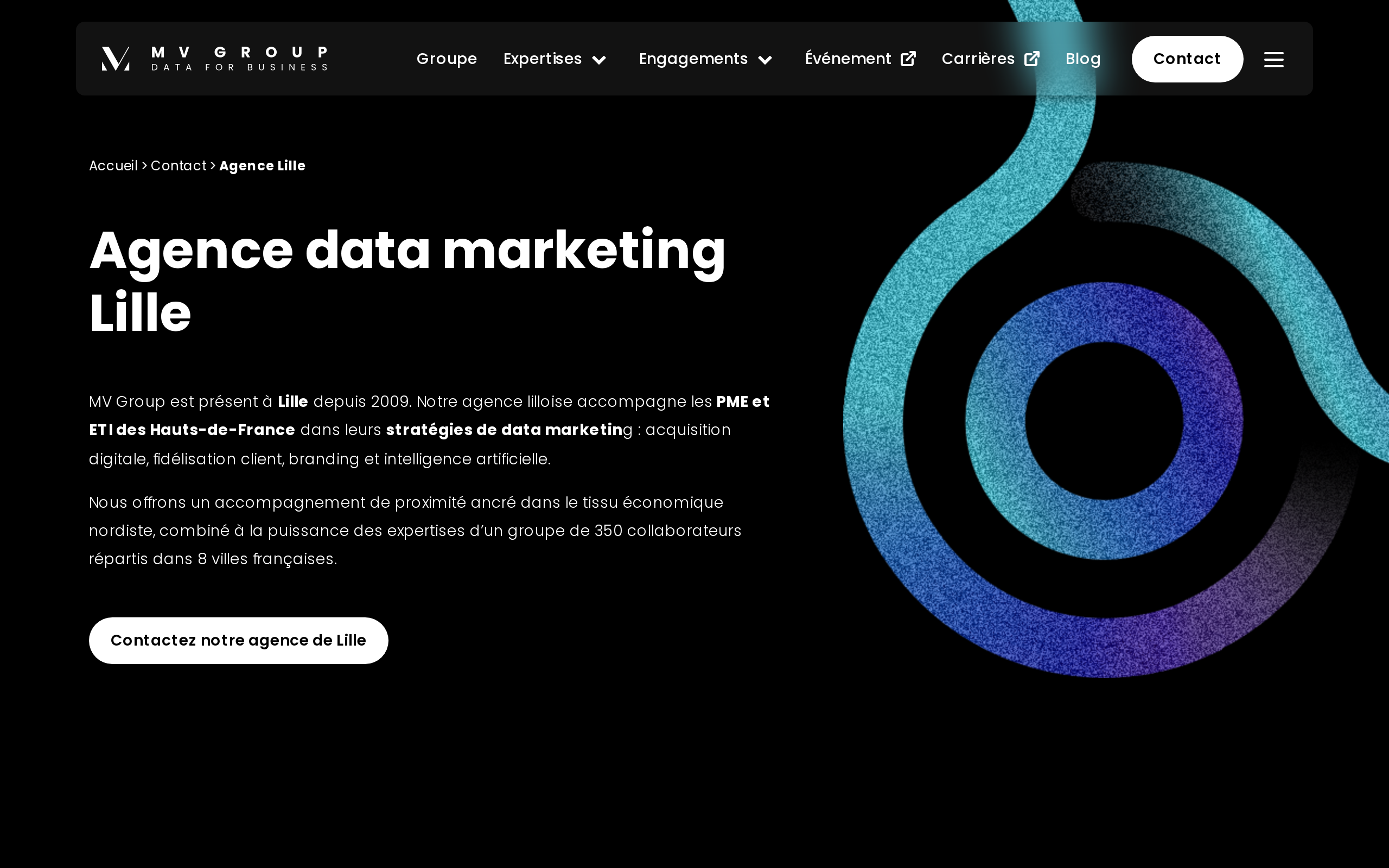 Aperçu du site MV Group