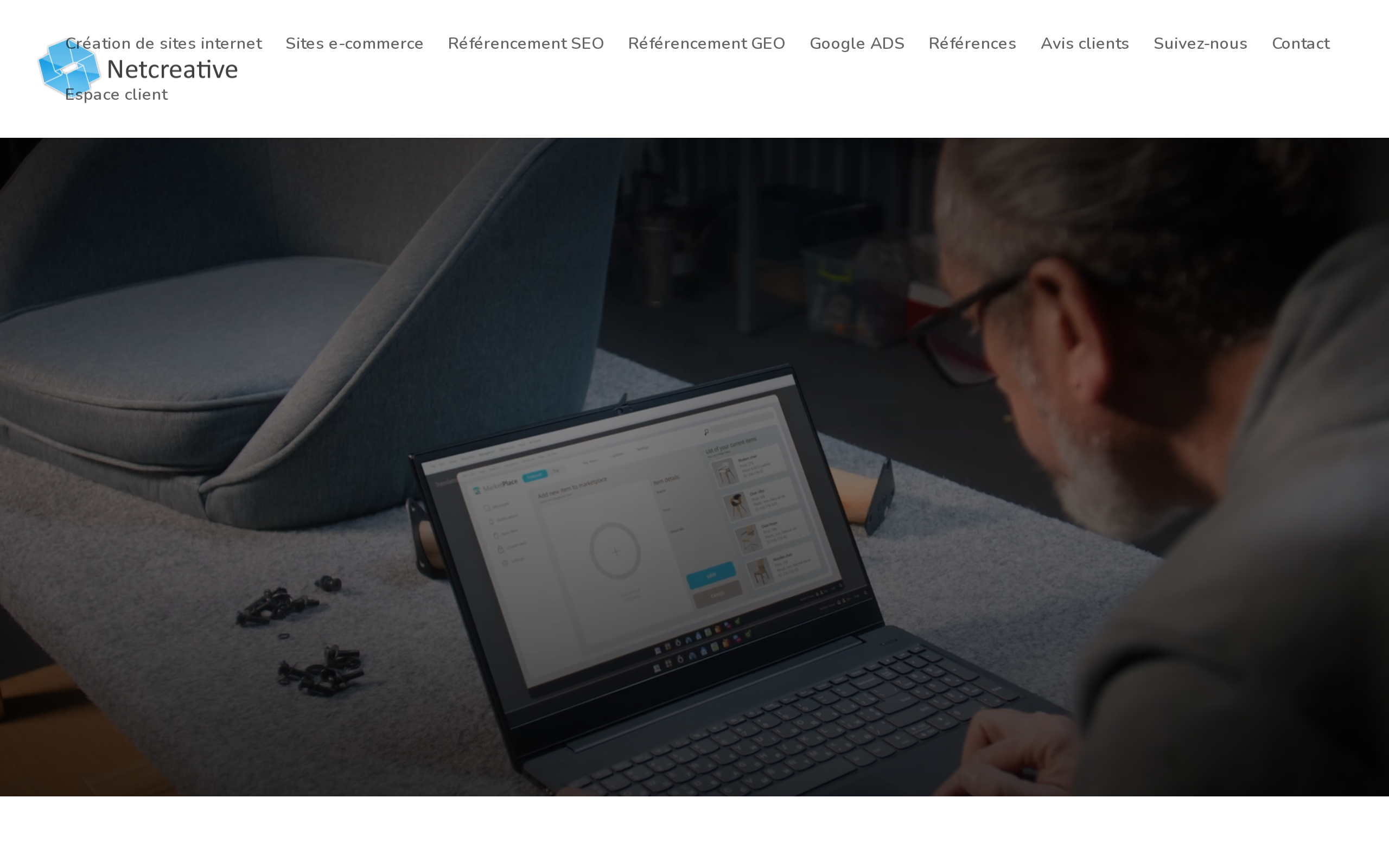 Aperçu du site Netcreative