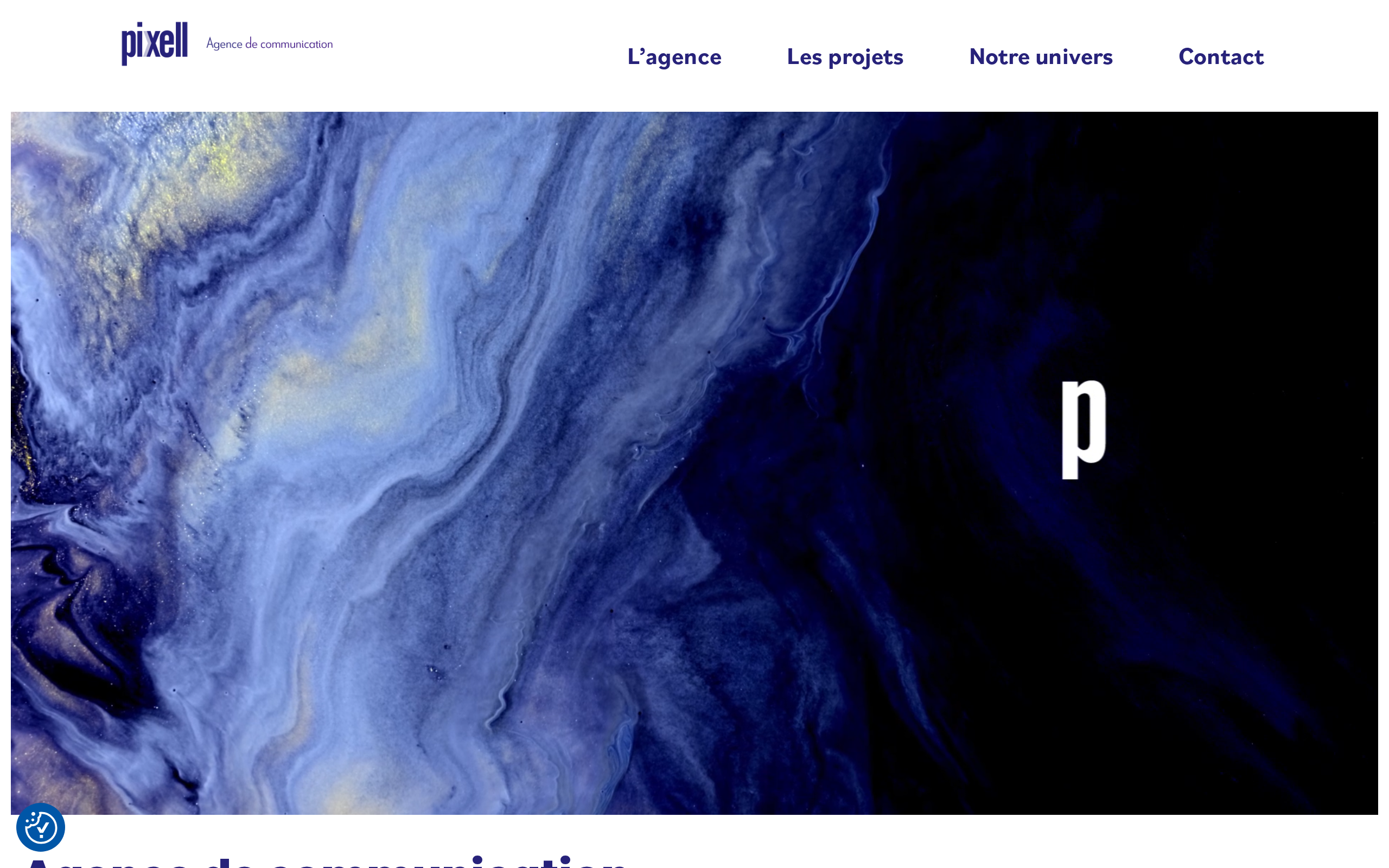 Aperçu du site Pixell