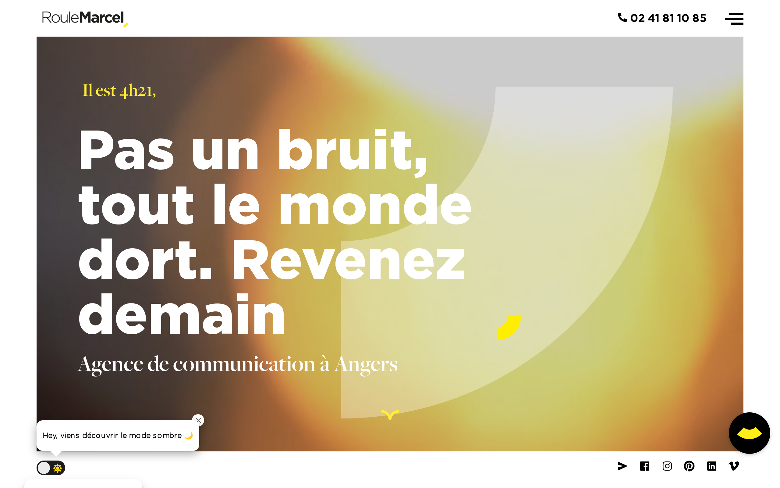 Aperçu du site RouleMarcel