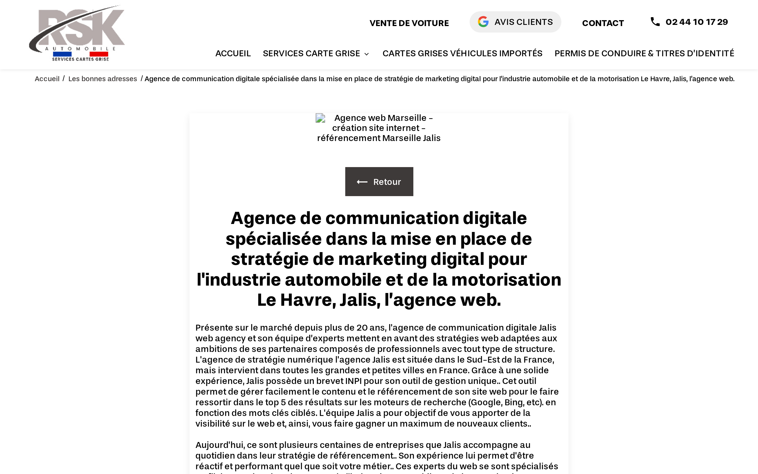 Aperçu du site Jalis