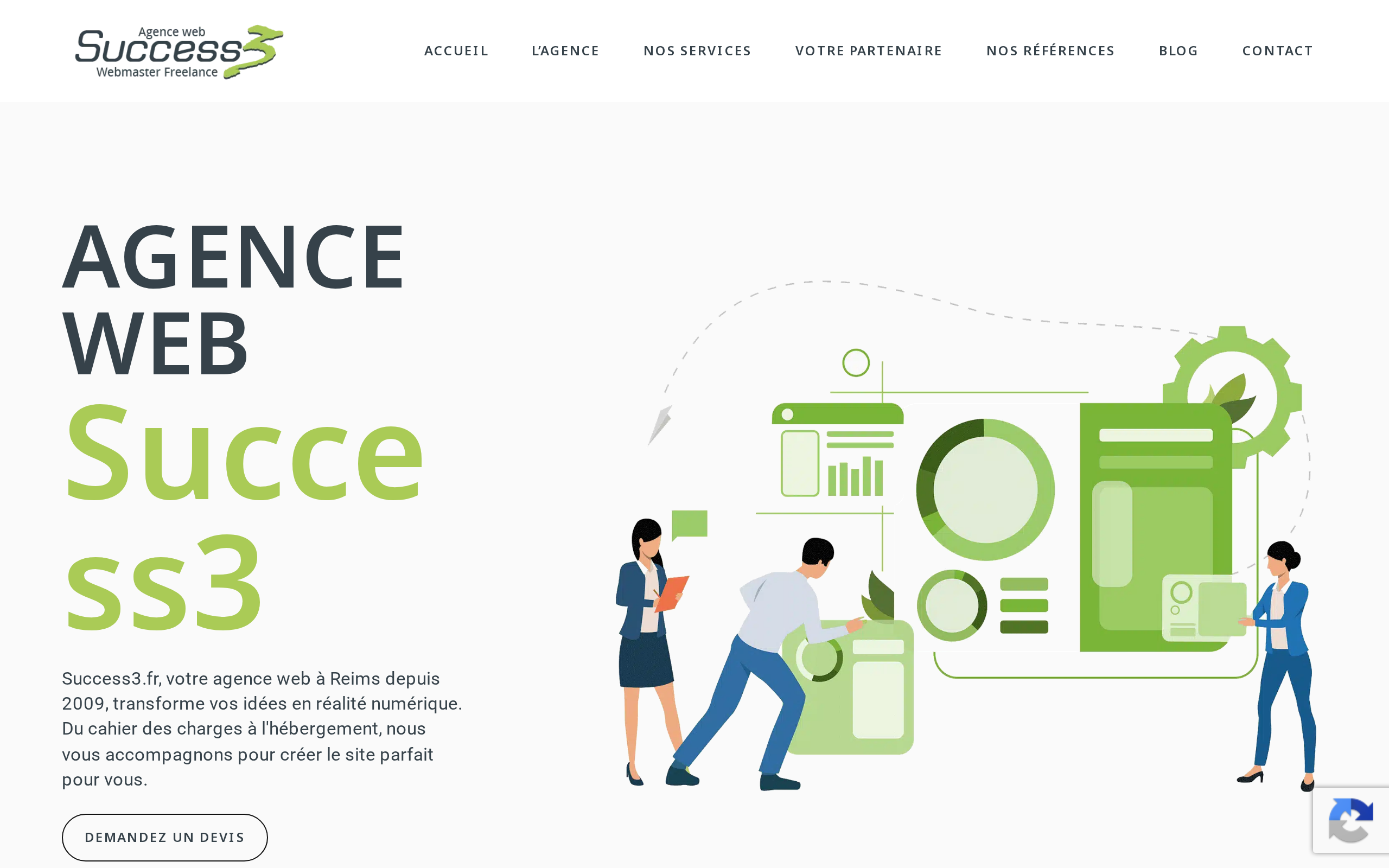 Aperçu du site Success3