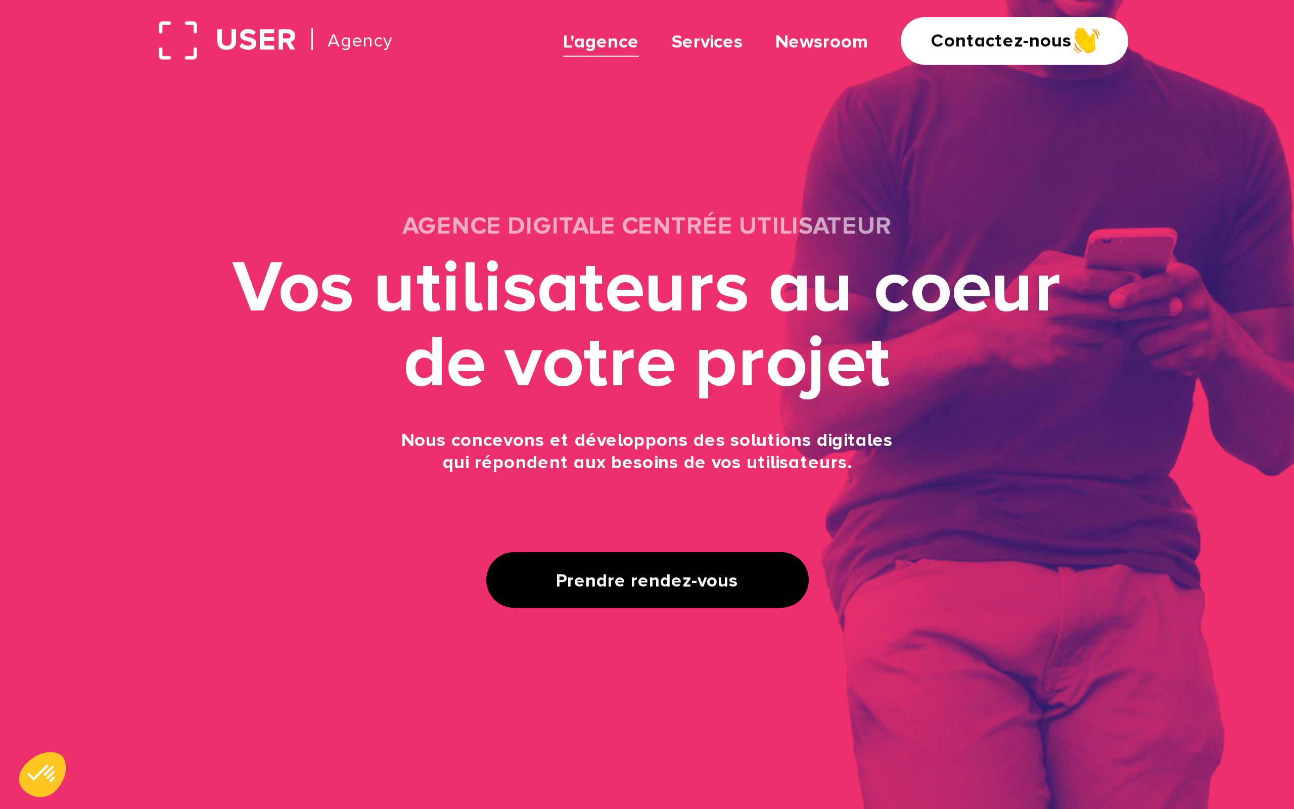 Aperçu du site USER