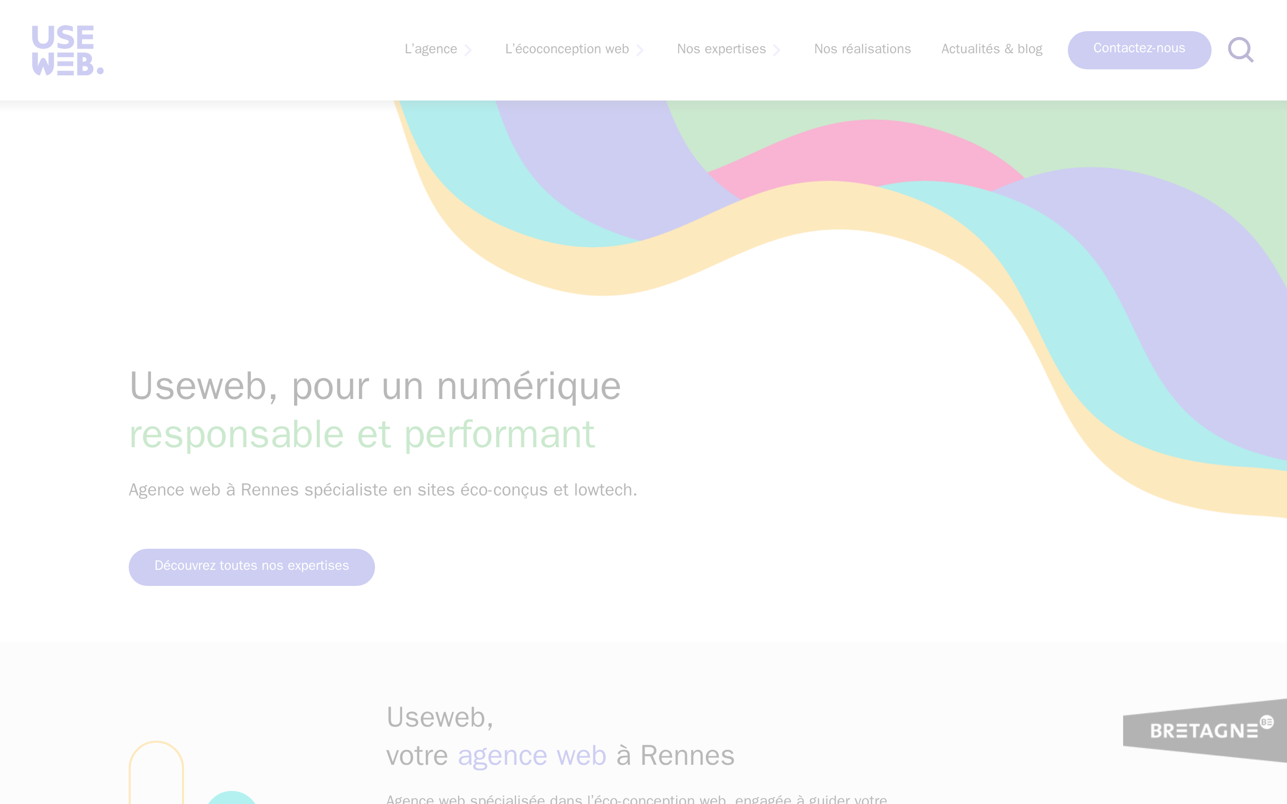 Aperçu du site Useweb