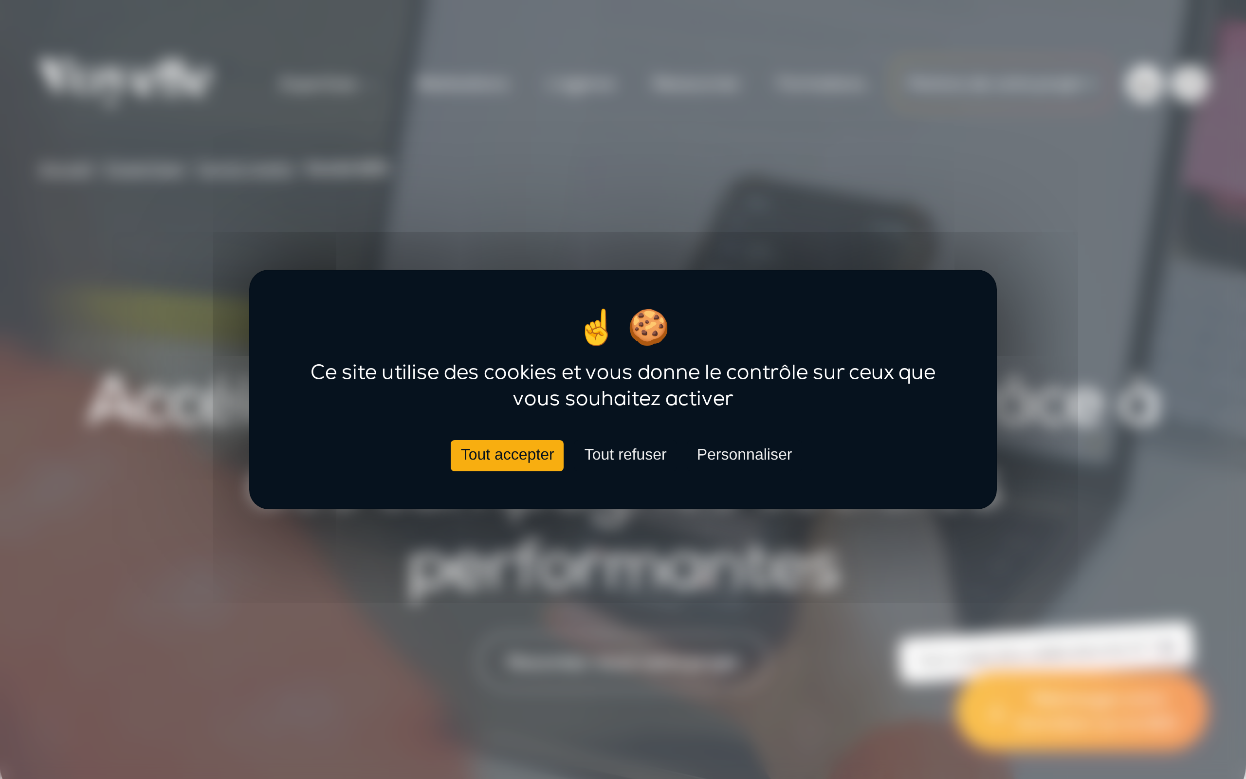 Aperçu du site Voyelle